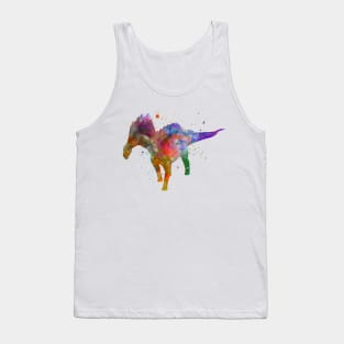 Amargasaurus in watercolor Tank Top